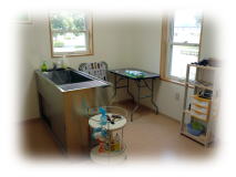 グルーミング室